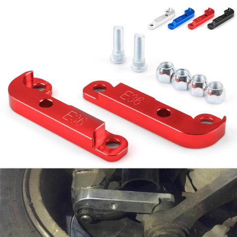 BMW 3 Series E46 98-06 non M3 Aluminum Car Drift Lock Kit Adapter Increasing Turn Angles About 25% - 30% 