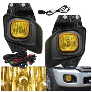Amber Driving Fog Lamps Lights For Ford F250 F350 F450 11-16 